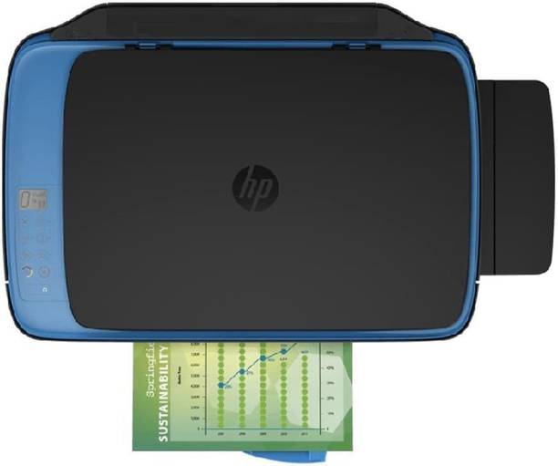 HP HP419 Multi-function WiFi Color Inkjet Printer (Black, Ink Tank) Multi-function WiFi Color Ink Tank Printer  (Black, COLOUR, 4 Ink Bottles Included)