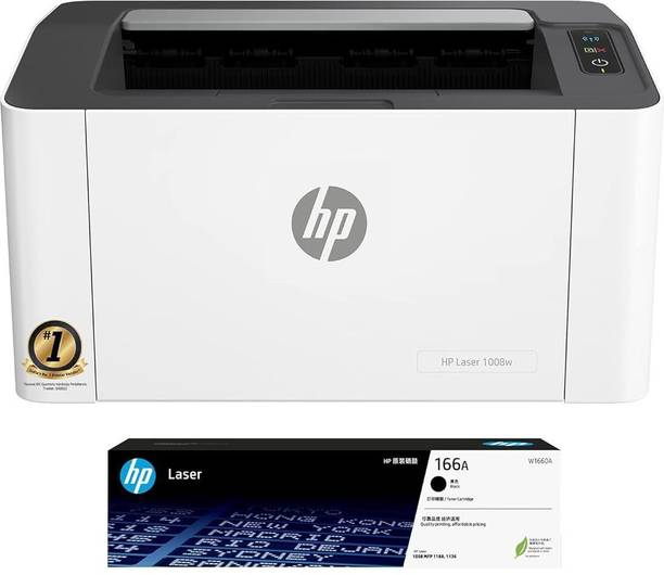 HP Laser 1008w Single Function WiFi Monochrome Laser Printer