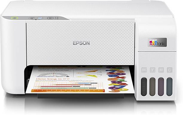 Epson Ecotank L3216 A4 All-in-One Colour Ink Tank Printer,White Multi-function Color Inkjet Printer