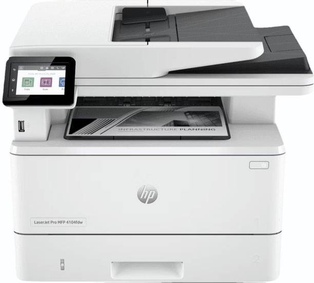 HP MFP 4104fdw Multi-function WiFi Monochrome Laser Printer