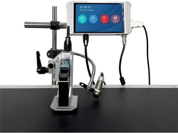 Classic Inkjet Solution 7' Inch Display 25.4mm Online Automatic Thermal Inkjet Printer (TIJ) Single Function Monochrome Inkjet Printer