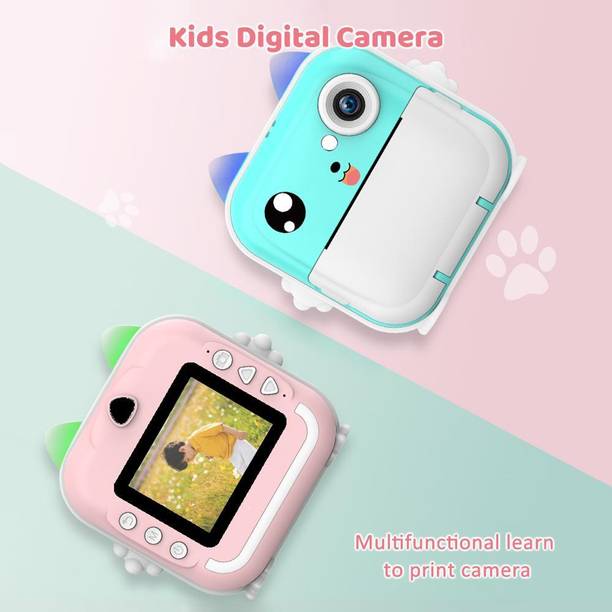 IMMUTABLE 24MP Children Kids Instant Kids Digital Camera czx9 Multi-function Monochrome Label Printer
