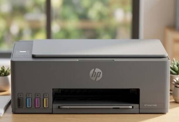 HP 524 All-in-One Ink Tank Printer for High-Quality Color Printing Multi-function WiFi Color Ink Tank Printer
