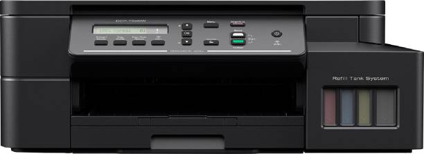 brother DCP-T525W All-in-One Refill Multi-function WiFi Color Ink Tank Printer (Borderless Printing) ideal for Home & Office Usage