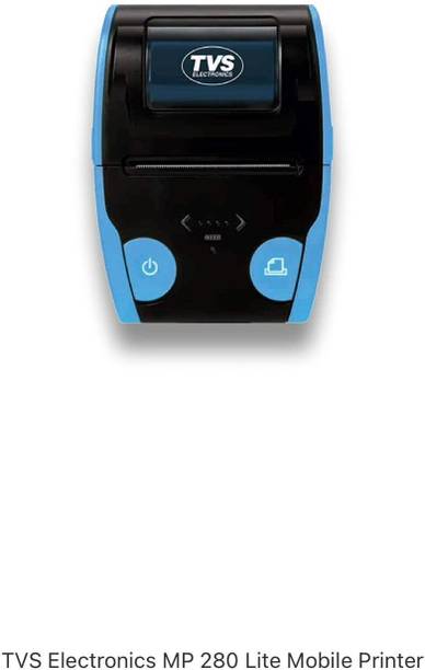 TVSE TVS MP 280 LITE Thermal Receipt Printer Single Function Monochrome Label Printer