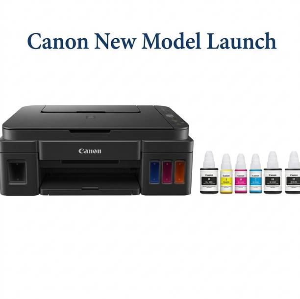 Canon PIXMA G2012 All-in-One Ink Tank Printer | Print, Scan & Copy | Office Printer Multi-function Color Ink Tank Printer