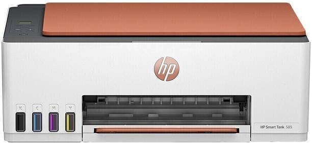HP Smart All In One 529 Multi-function Color Ink Tank Printer for Print/Scan/Copy with Up to 4000 Black & 6000 color pages of ink in box