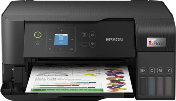 Epson EcoTank L3560 Multi-function WiFi Color Inkjet Pr...