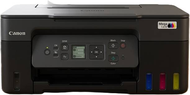 Canon PIXMA G3770 Wi-Fi All-in-One Ink Tank Printer Multi-function WiFi Color Inkjet Printer