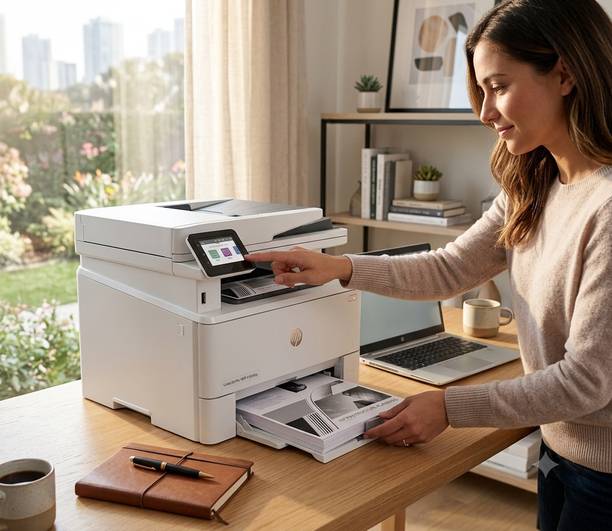 HP 4104fdw All-in-One Black & White Laser Printer Multi-function WiFi Monochrome Laser Printer