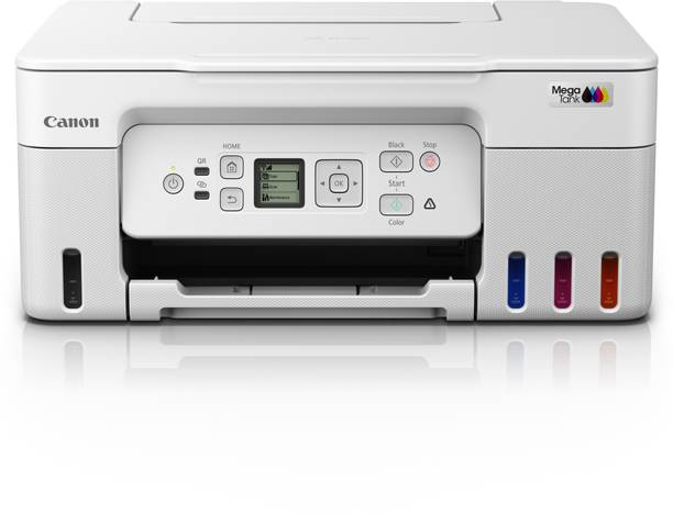 Canon PIXMA INK EFFICIENT G3770 Multi-function WiFi Color Ink Tank Printer for Print/Copy/Scan with 6000 black and 7700 color prints