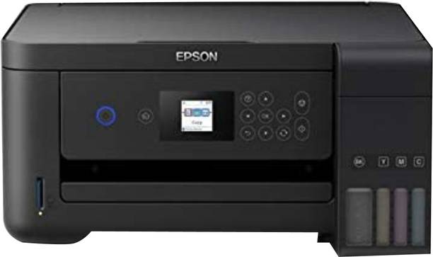 Epson L4260 Multi-function WiFi Color Ink Tank Printer (Color Page Cost: 30 Paise | Black Page Cost: 12 Paise) with warranty of 1 year or 30,000 pages.