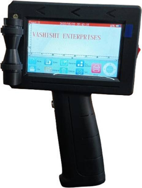 VASHISHT ENTERPRISES 12.7mm Stylish Handheld inkjet Printer Single Function Monochrome Inkjet Printer with Voice Activated Printing Google Assistant