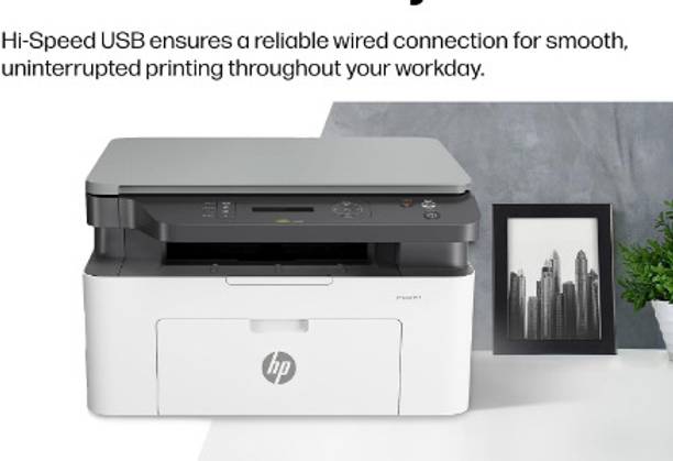 HP Laser MFP 1188a Professional Black and White Printer for Business and Office Multi-function Monochrome Laser Printer