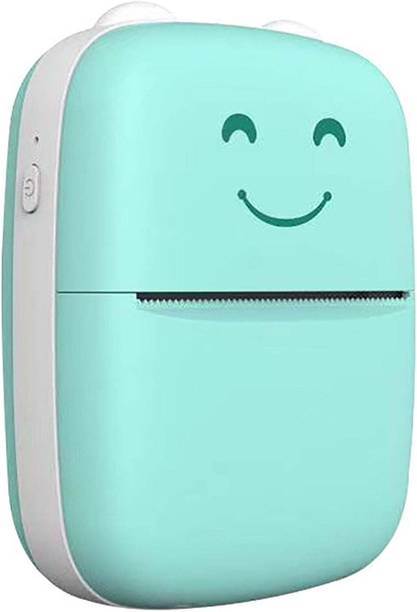 IMMUTABLE Mini Printer with Paper Output for Photo dsw4 Multi-function Monochrome Label Printer