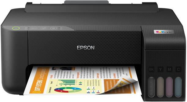Epson EcoTank L1250 Single Function WiFi Color Ink Tank Printer (Color Page Cost: 24 Paise | Black Page Cost: 9 Paise) (4 Ink Bottles Included)