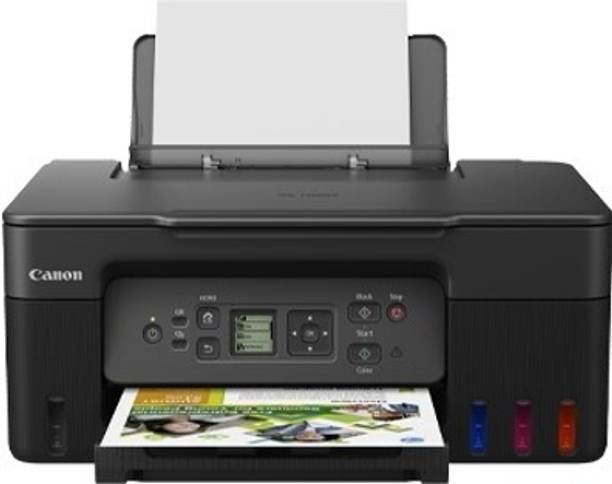 Canon G3770 All-in-One Colour Ink Tank Printer with Wi-Fi, USB, Print Multi-function WiFi Color Inkjet Printer