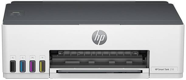HP Smart Tank 210 Multi-function WiFi Color Inkjet Printer (Light Basalt, White, Ink Tank)