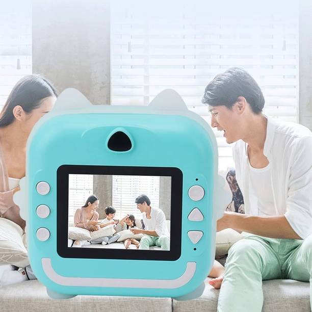 IMMUTABLE Camera Children Kids Instant 24MP Kids Digital Camera fds11 Multi-function Monochrome Label Printer