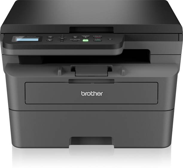 brother DCP-L2605DW Multi-function WiFi Monochrome Laser Printer (Black Page Cost: 1.8 Rs.) Print, Copy & Scan, Auto Duplex, Up to 30 PPM Mono, Yield: Up to 3,000 Black Pages, 256MB Memory, 250 Sheets Paper Tray, LCD Display, 2-in-1 (ID) Copy Button, Free Installation, In-Box Toner Included