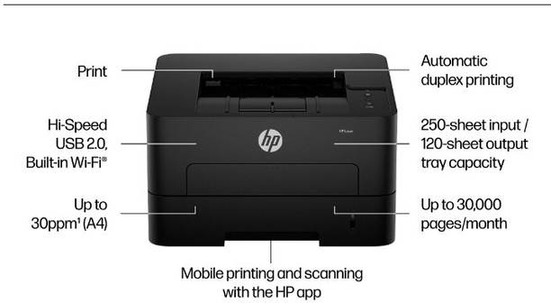 HP Laser 303d Compact Office Printer for Business Use Single Function Monochrome Laser Printer
