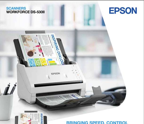 Epson DS-530II Color Duplex Sheet-fed Document Scanner Single Function Monochrome Laser Printer