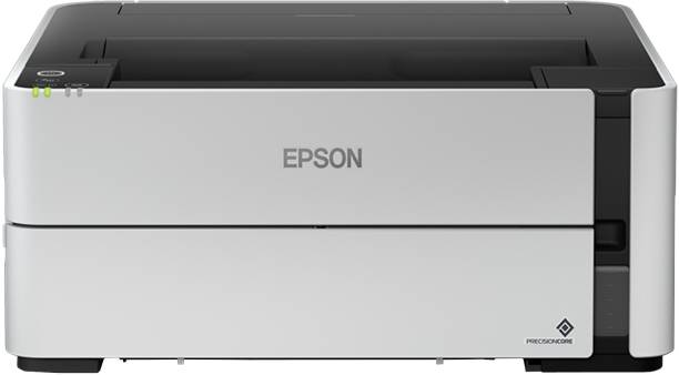 Epson EcoTank M1170 Multi-function WiFi Monochrome Ink Tank Printer (Black Page Cost: 15 Paise) with Ultra-high yield Up to 6000 pages & duplex printing