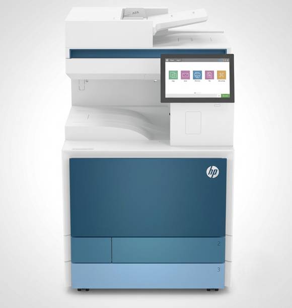 HP E87750dn Managed Color MFP – High-Volume Office Printer Multi-function Color Laser Printer