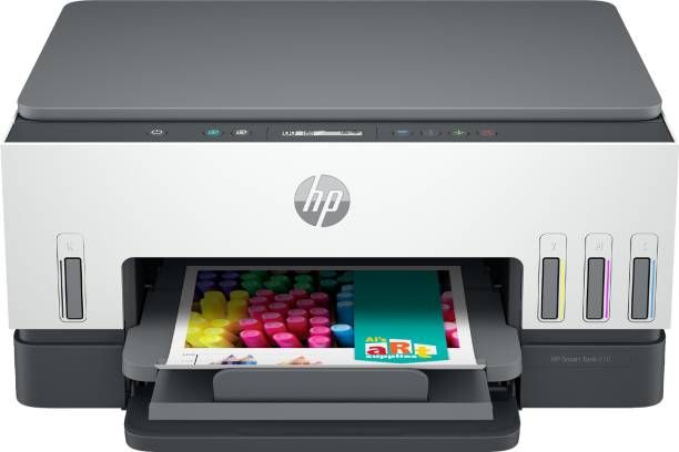 HP Smart Tank 670 All-in-One Multi-function WiFi Color Ink Tank Printer for Print/Copy/Scan with Automatic Ink Sensor, Auto Duplex feature - High Capacity Tank (Up to 6000 Black, 8000 Colour pages of ink in box)