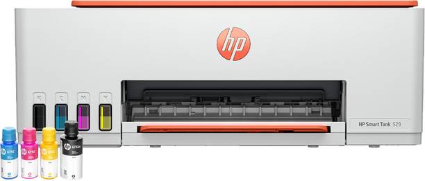 HP Smart All In One 589 Multi-function WiFi Color Ink Tank Printer (Color Page Cost: 0.67 Rs. | Black Page Cost: 0.47 Rs. | Borderless Printing) Print, Copy & Scan, Up to 12 IPM Mono / 5 IPM Color, Yield: Up to 4,000 Black / 6,000 Color Pages, In-Box Ink Included