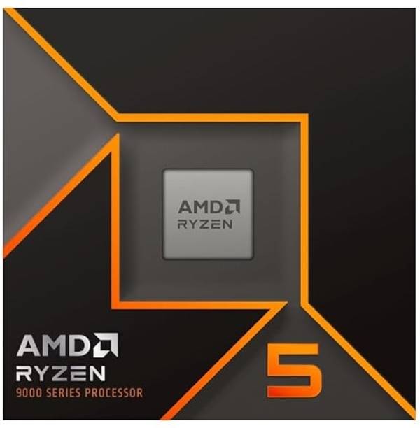 AMD Ryzen 5 9600X 3.9 GHz Upto 5.4 GHz AM5 Socket 6 Cores 12 Threads Desktop Processor