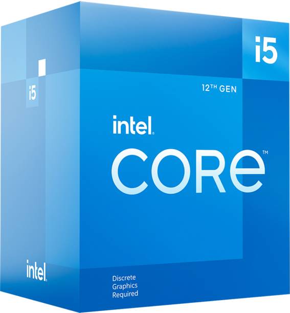 Intel i5-12400F 4.4 GHz Upto 4.4 GHz LGA1700 Socket 6 Cores 12 Threads Desktop Processor
