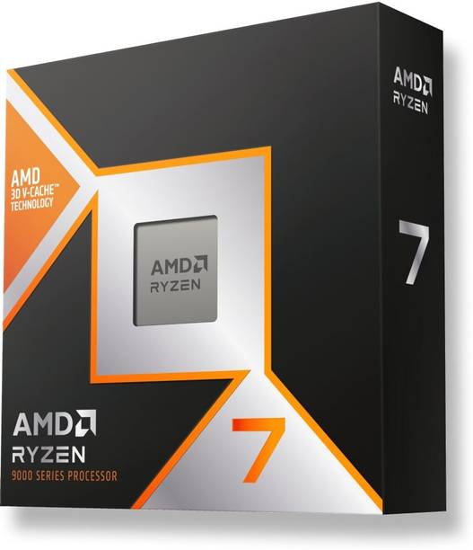 EMD AMD Ryzen™ 7 9800X3D Processor | 16 Threads | 4.7 GHz Base | 5.2 GHz AM5 8 Core Processor Designed for Desktop