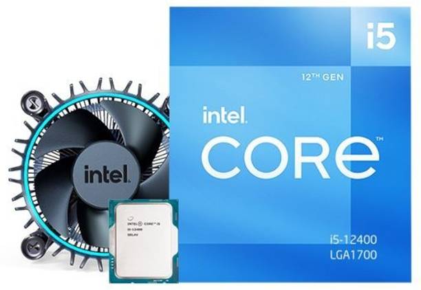 Intel Core i5 12400 Box 2.5 GHz Upto 4.4 GHz LGA1700 Socket 6 Cores 12 Threads Desktop Processor