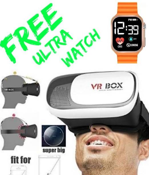 hemnt 3D VR Box Virtual Reality Headset for Smartphones | 5.5 GHz AM3+ 1 Core Processor Designed for Mobile