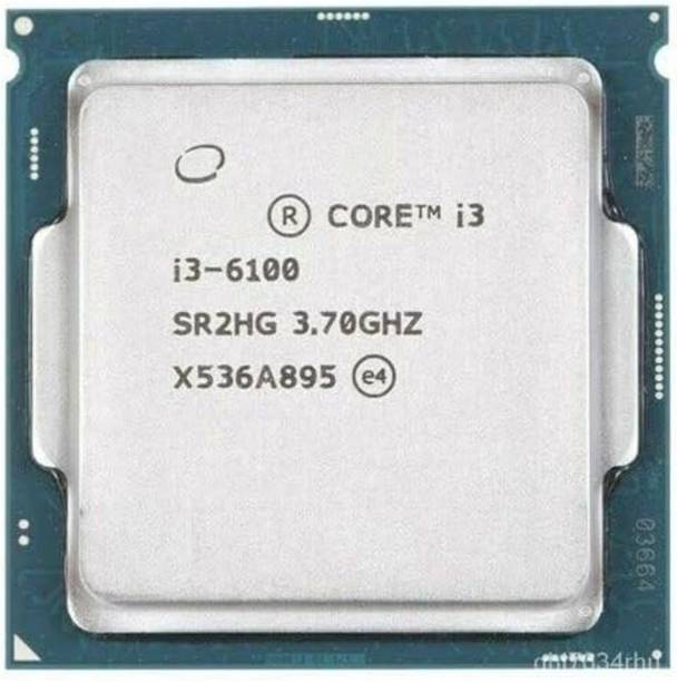 Procesor INTEL CORE I3-6100 INCLUDING COPPER COOLING FAN FOR H110 MOTHER BOARDS 3.7 GHz LGA 1151 2 Core Processor Designed for Desktop