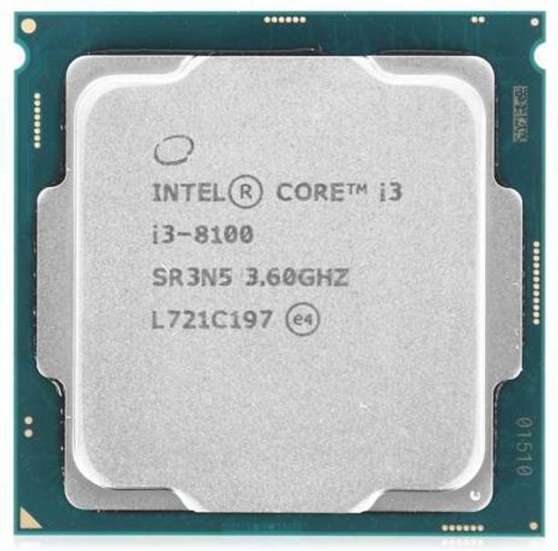suryaasys 3.6 GHz LGA 1151 I3 8100 Processor