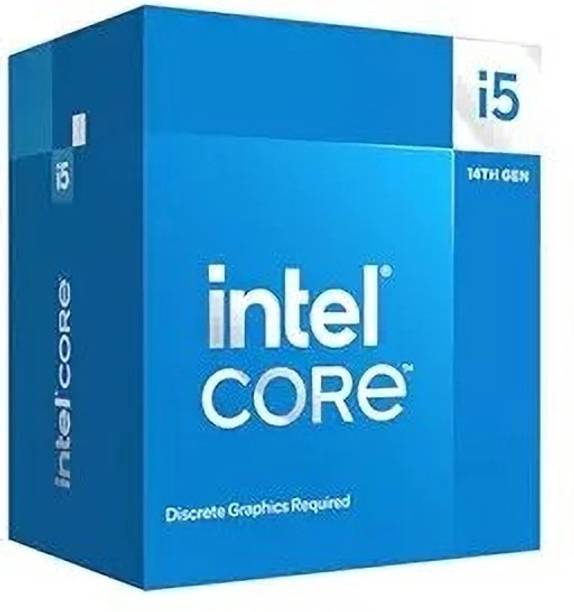 Intel i5-14400F 4.7 GHz Upto 4.7 GHz LGA1700 Socket 10 Cores 16 Threads 20 MB Smart Cache Desktop Processor