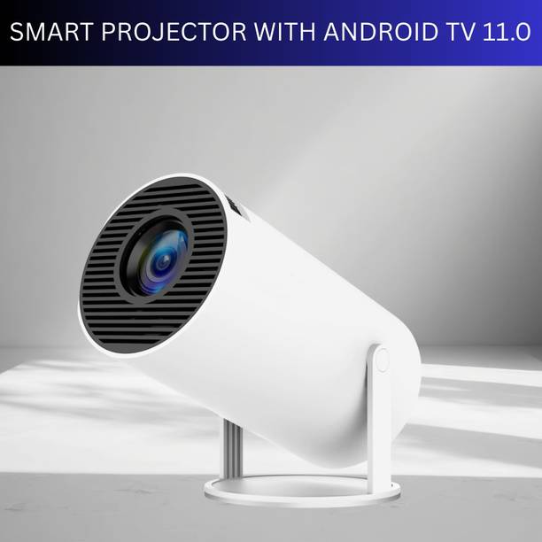 SYARA Protable Projector for Home 4K Support With Built-in Apps Netflix, YouTubeZ9 (4500 lm / 1 Speaker / Wireless / Remote Controller) Portable Projector