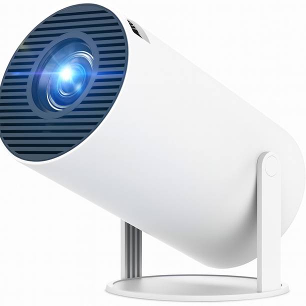 comvision Projector, Support 1080P/4K videos with USB/HDMI/AV with remote (200 lm) Portable Projector