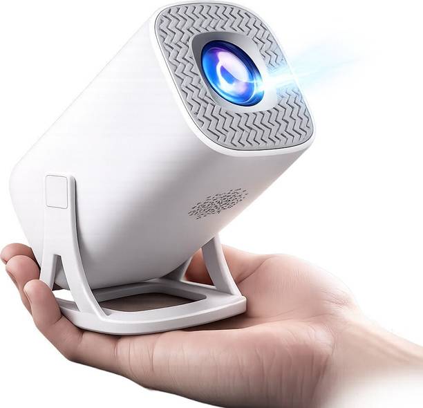 Steepify Smart Android 11 Projector with 1080P & 4K Support, 8500 Lumens (8500 lm / Wireless / Remote Controller) Portable Projector