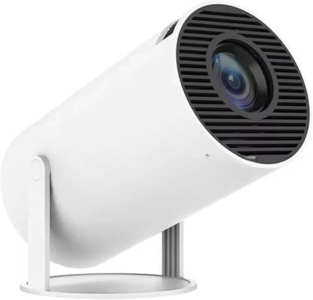GiftNow Smart Portable LED Projector Dual WIFI LCD 4K Video 1080P Home Theater (600 lm / 1 Speaker / Remote Controller) Portable Projector