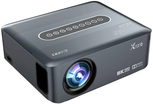 Trending Store X1 Android 9 Ultra Full HD 2+16GB LED Projector with 300ANSI LM For Home Cinema (12000 lm / 1 Speaker / Wireless / Remote Controller) Portable Projector