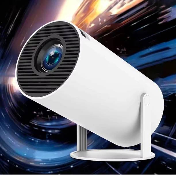 Trending Store HY300 pro 4K Support Native HD Android 11 WiFi 6/BT 5.0 Freestyle Auto Keystone (5000 lm / 1 Speaker / Wireless / Remote Controller) Portable Projector