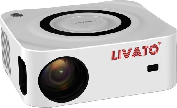 Livato T10 Full HD Projector Native 1080P Android Smart...