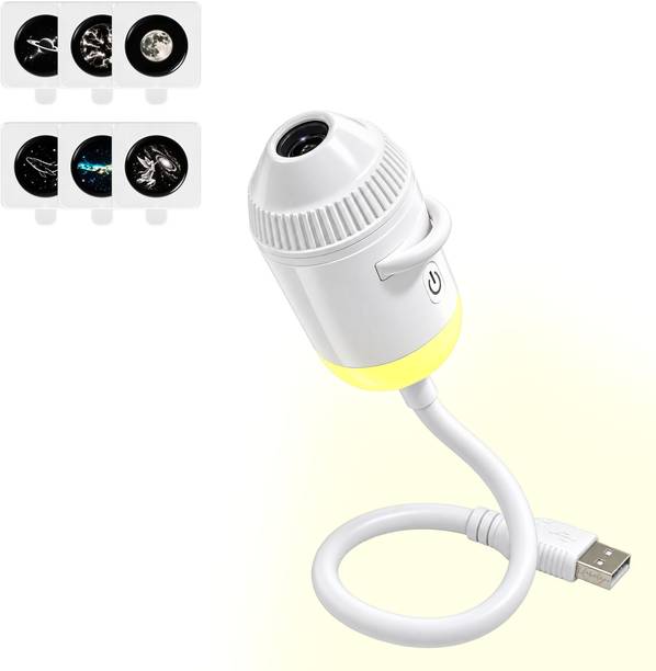 PAHALUXE 2-in-1 Galaxy Projector Night Light, USB Starry Sky Projector (1000 lm) Portable Projector