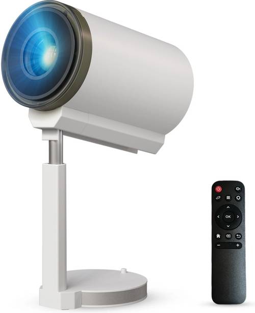 pixelpro TS7 Android 13 Smart LED Projector, Native HD 720p 5000 Lumens Bluetooth, Wi-Fi (5000 lm / 1 Speaker / Wireless / Remote Controller) Portable Projector