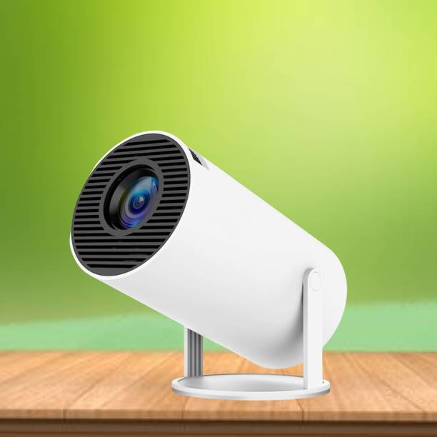 SYARA Protable Projector for Home 4K Support With Built-in Apps Netflix, YouTubeZ287 (4500 lm / 1 Speaker / Wireless / Remote Controller) Portable Projector