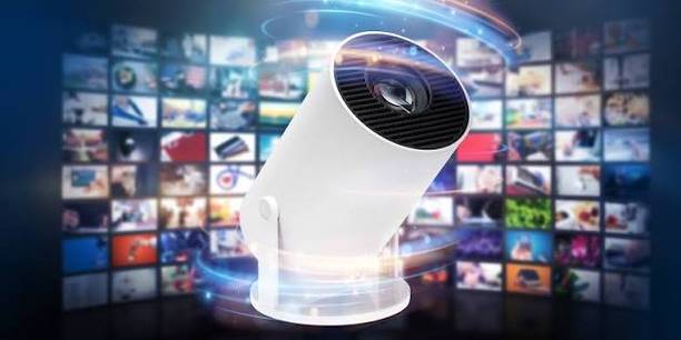ENMORA 4K Android Smart Projector Full HD 1080 REDUTR55 (2200 lm / Wireless / Remote Controller) Portable Projector