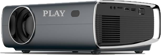 PLAY Native Full HD Crystal Clear Android 9 4K Projector with HDR WiFi Bluetooth (10000 lm / Wireless / Remote Controller) Projector